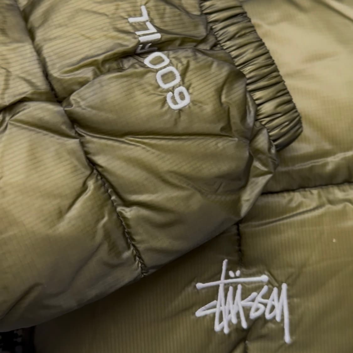 스투시 경량패딩 미드웨이트 후드 푸퍼 올리브 상품이미지5