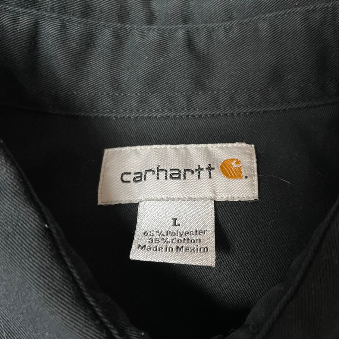칼하트 블랙 투포켓 긴팔 셔츠 L 상품이미지4