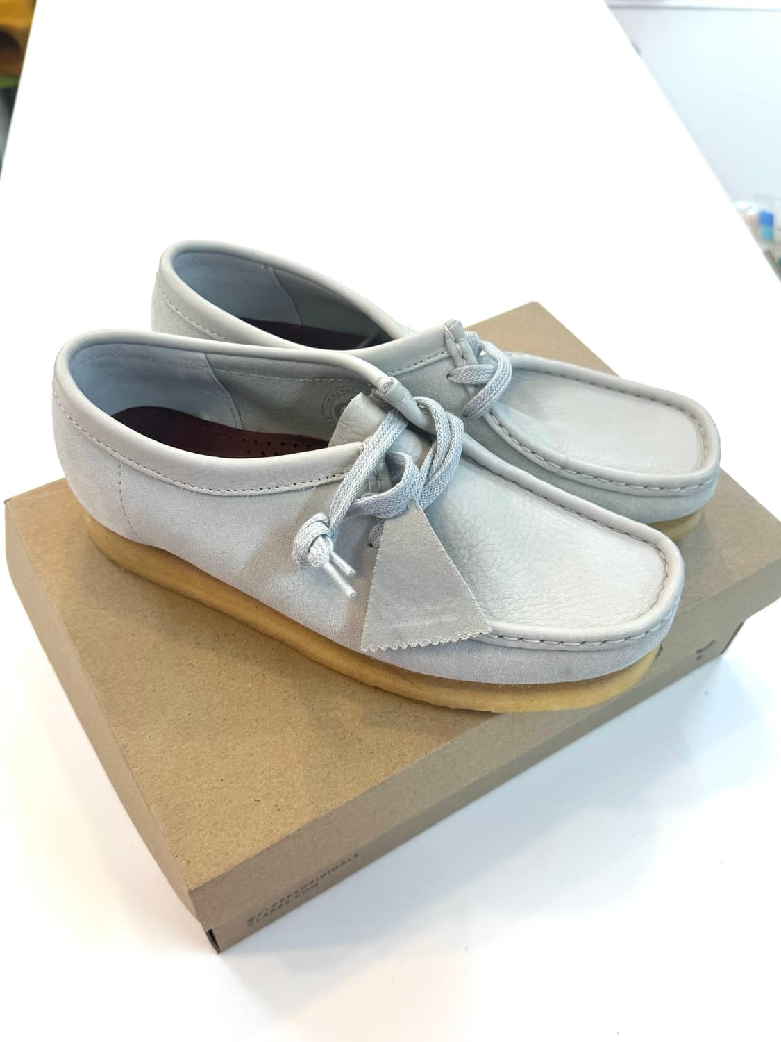 (새상품) 클락스 왈라비 라이트블루 240(39) 상품이미지1