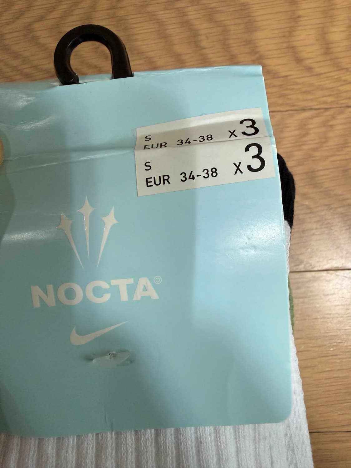 [S] 나이키 x NOCTA 녹타 크루 삭스 양말 멀티컬러 3PACK 상품이미지2