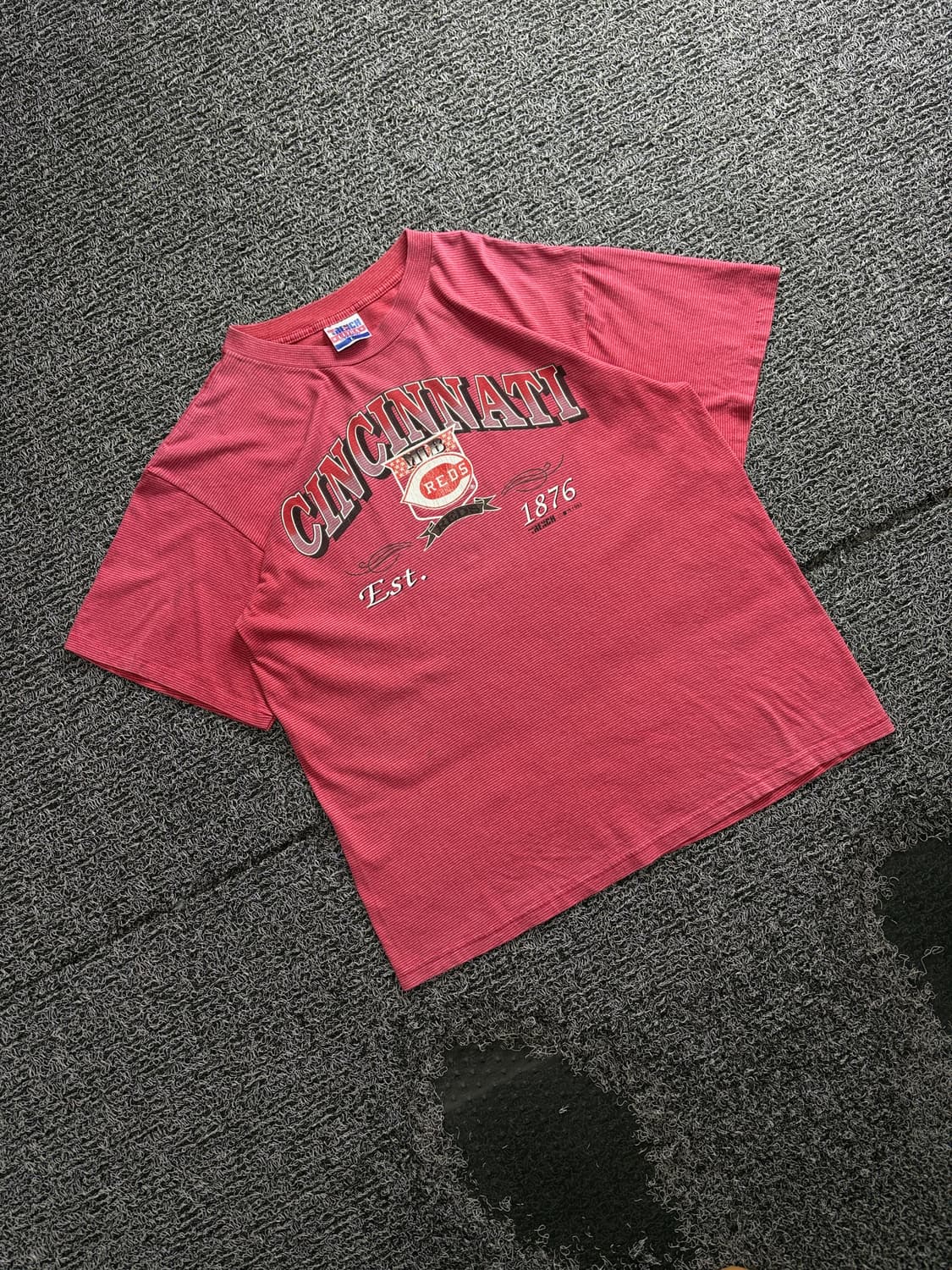 90s USA 오리지날 빈티지 MLB 신시내티 레드 티셔츠 4545 상품이미지1