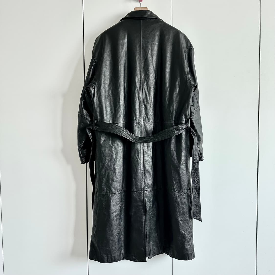 윌슨즈레더 레더 트렌치 코트 상품이미지3