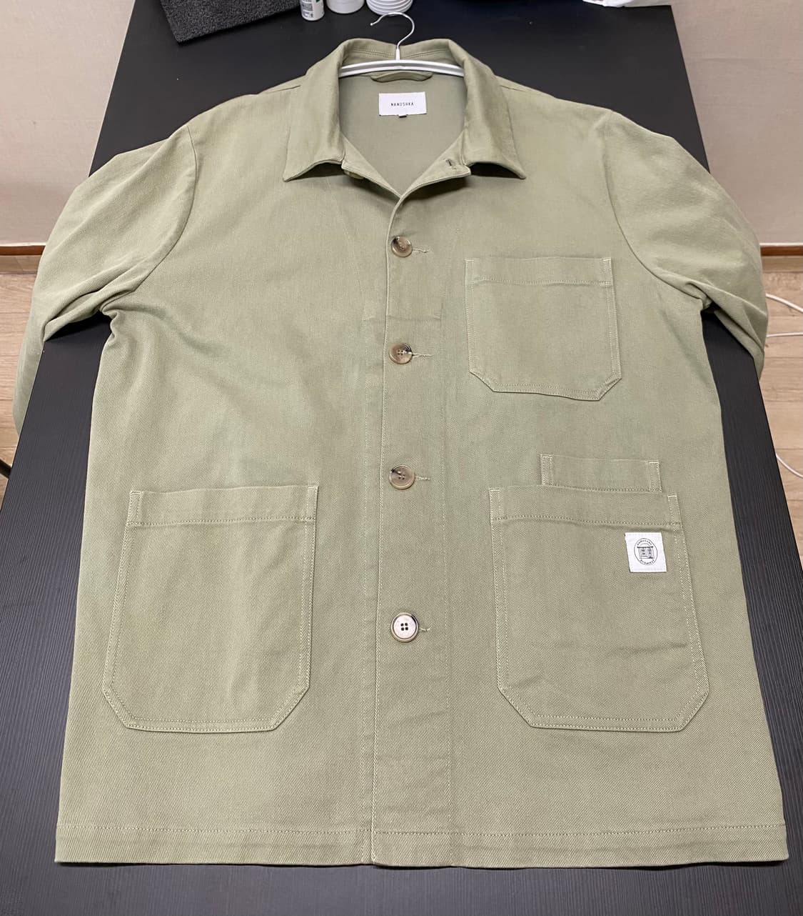 Nanushka 초어 자켓 아미그린 L 나누시카 상품이미지2