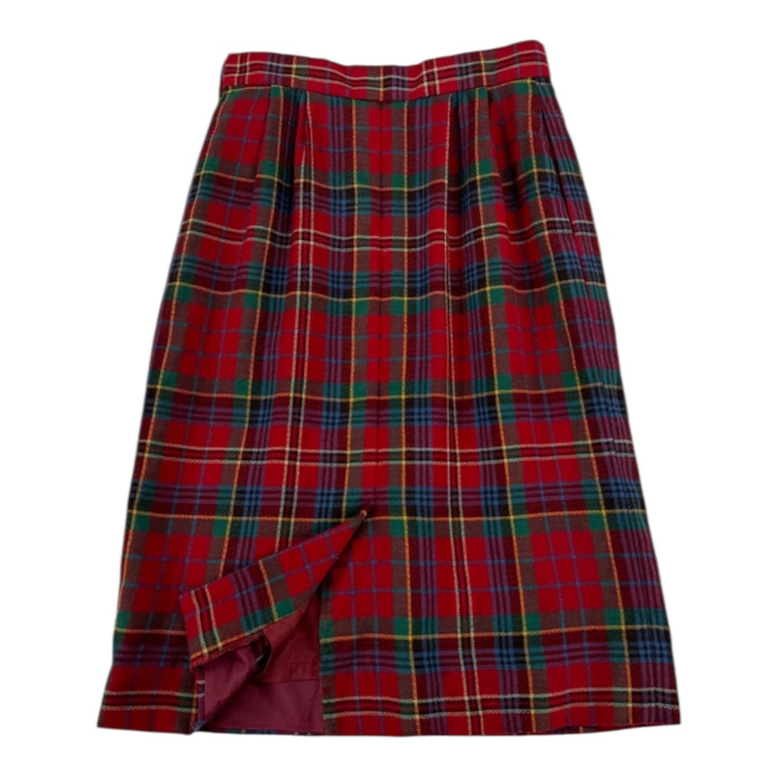 90‘s 입생로랑 체크 스커트 상품이미지2