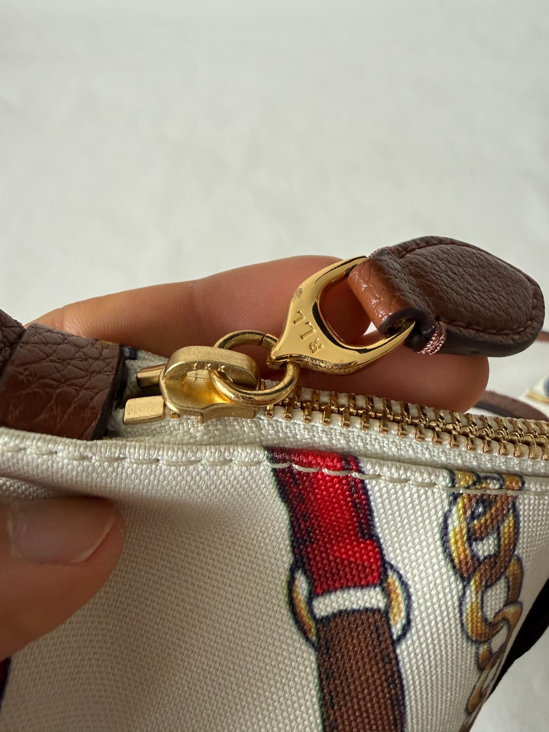 랄프로렌(Ralph Lauren) 토트 숄더백(스트랩: 레더) 상품이미지7