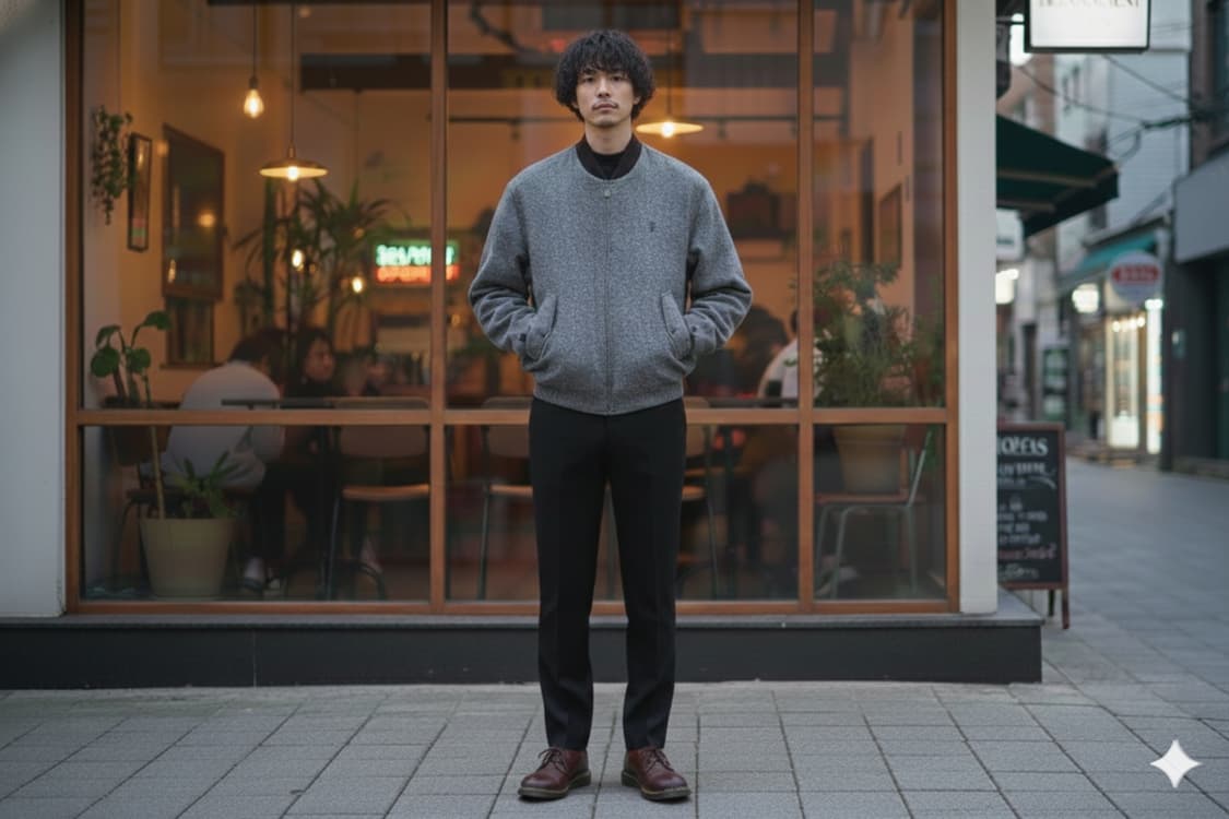 Yves Saint Laurent 90's 입생로랑 울트위드 블루종 상품이미지1