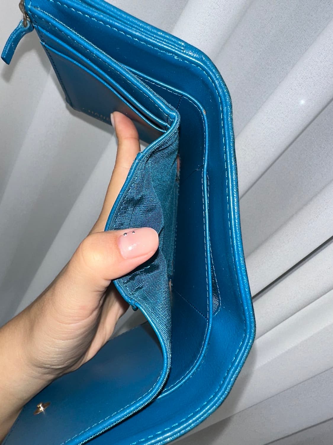 샤넬 캐비어 CC로고 타임리스 반지갑 (정품) 상품이미지9