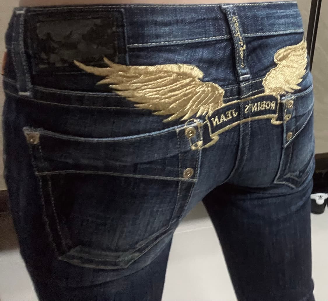 Robin's jean 로빈스진 갸루 로우라이즈 부츠컷 청바지 상품이미지3