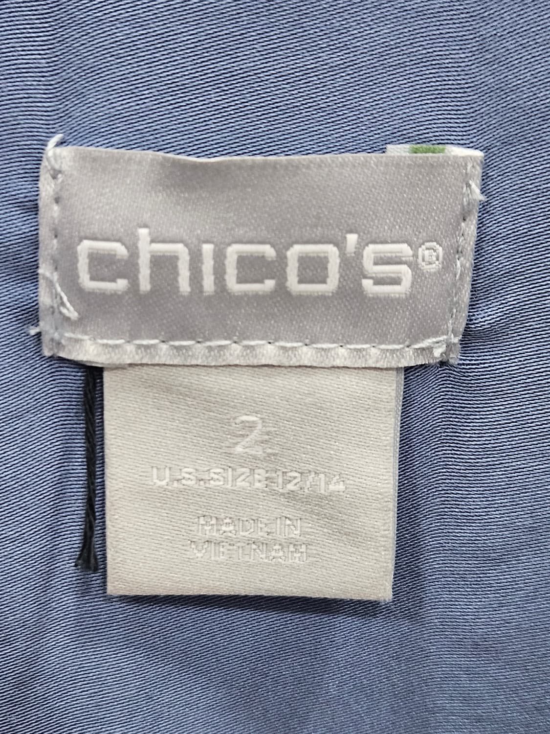 치코스(Chico's) 소라색 모달 셔츠 US 12/14 상품이미지3