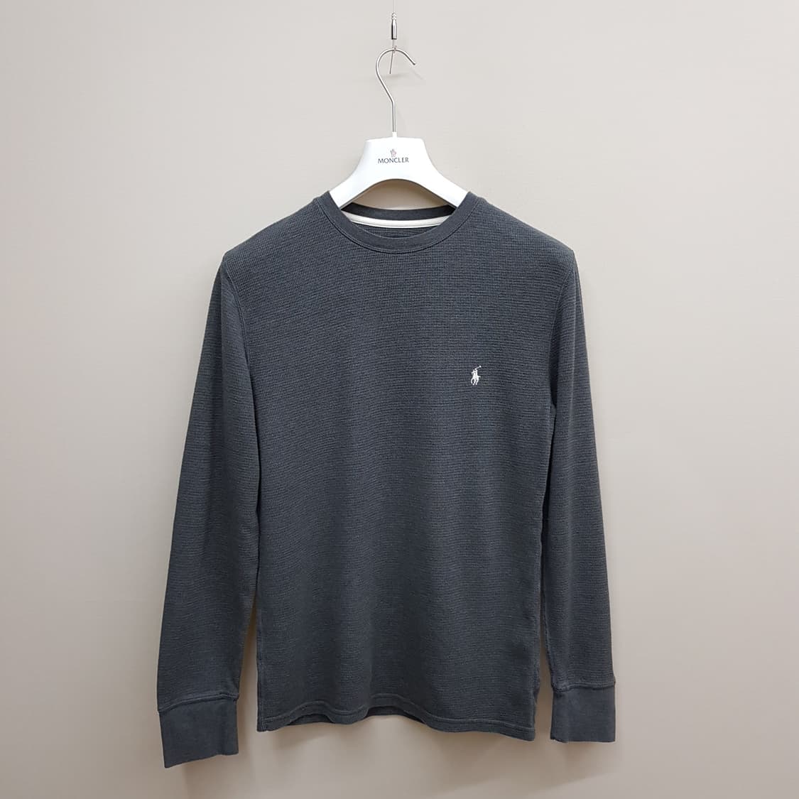 폴로 랄프로렌 와플 텍스처 롱슬리브 티셔츠  M사이즈 상품이미지1