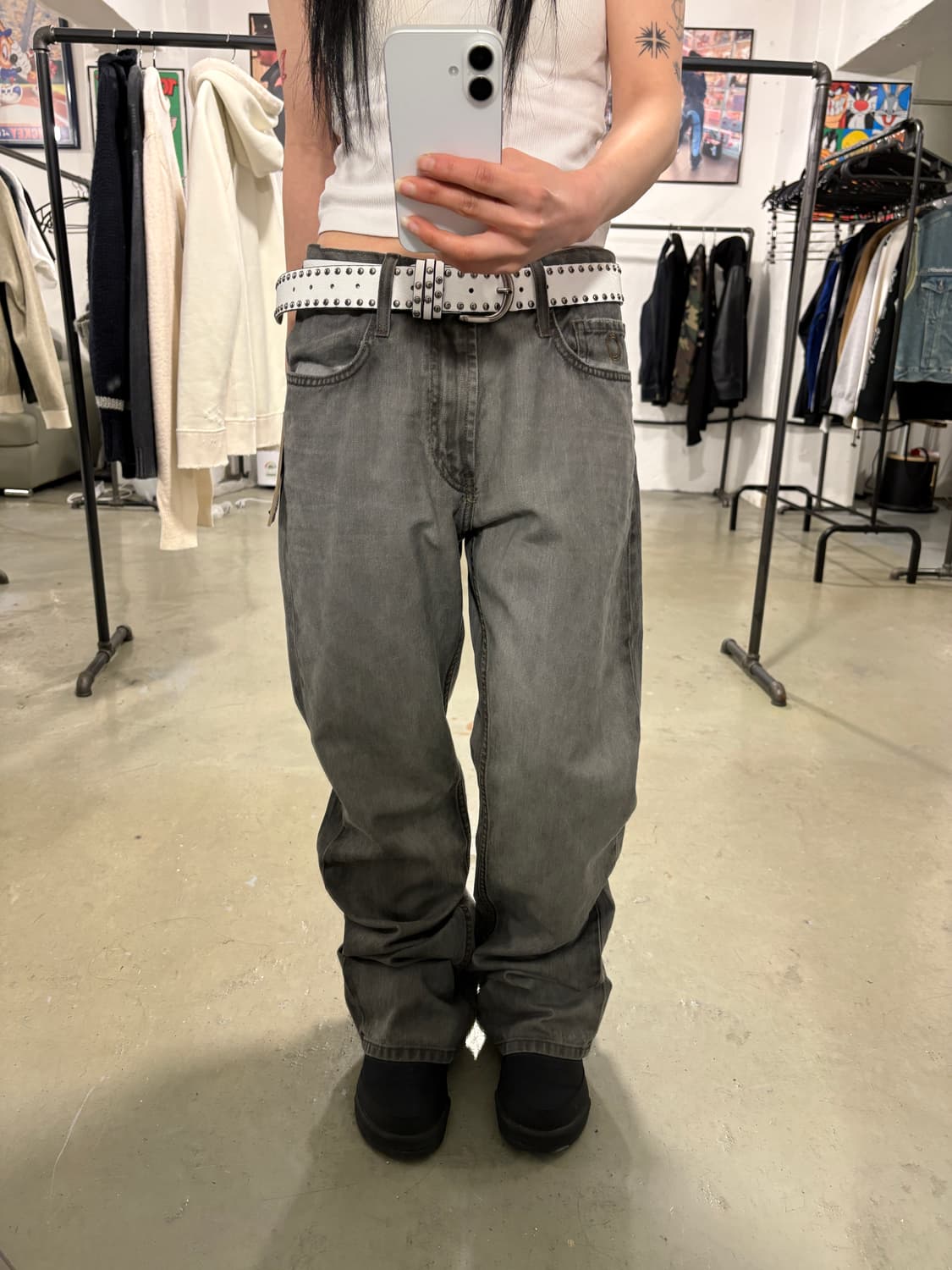 빈티지 데님팬츠 상품이미지1