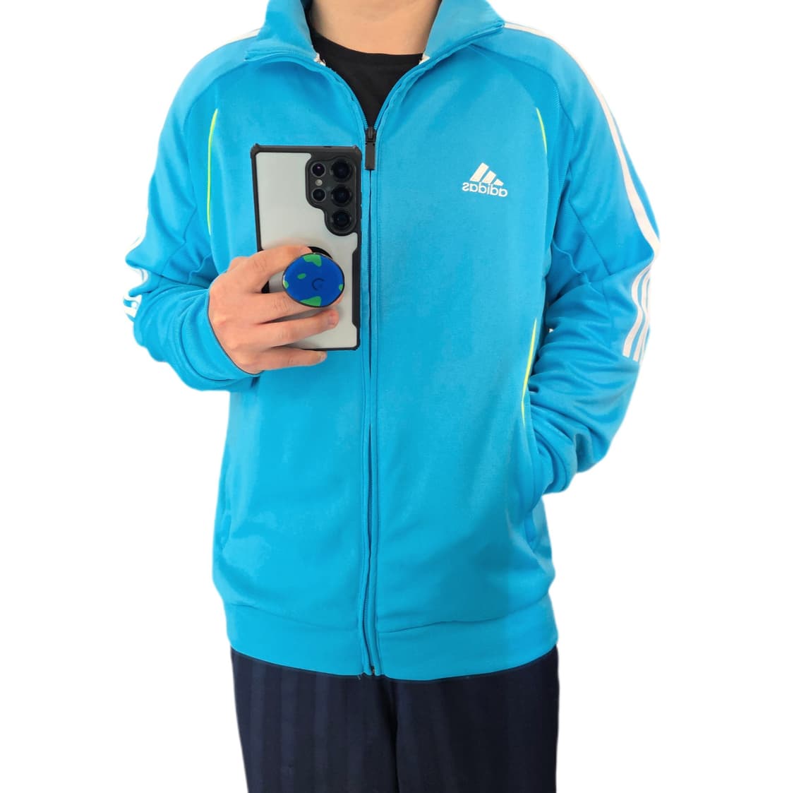 100 아디다스 져지 하늘색 스카이블루 상품이미지1