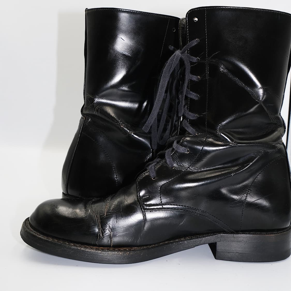 준야 와타나베 10홀 레이스업 컴뱃 부츠 XS(230) BT23002 상품이미지8