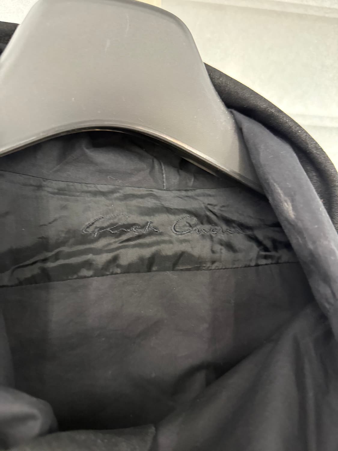 Rick Owens 릭오웬스 하이넥 램스킨 자켓 55 S *여성 상품이미지3