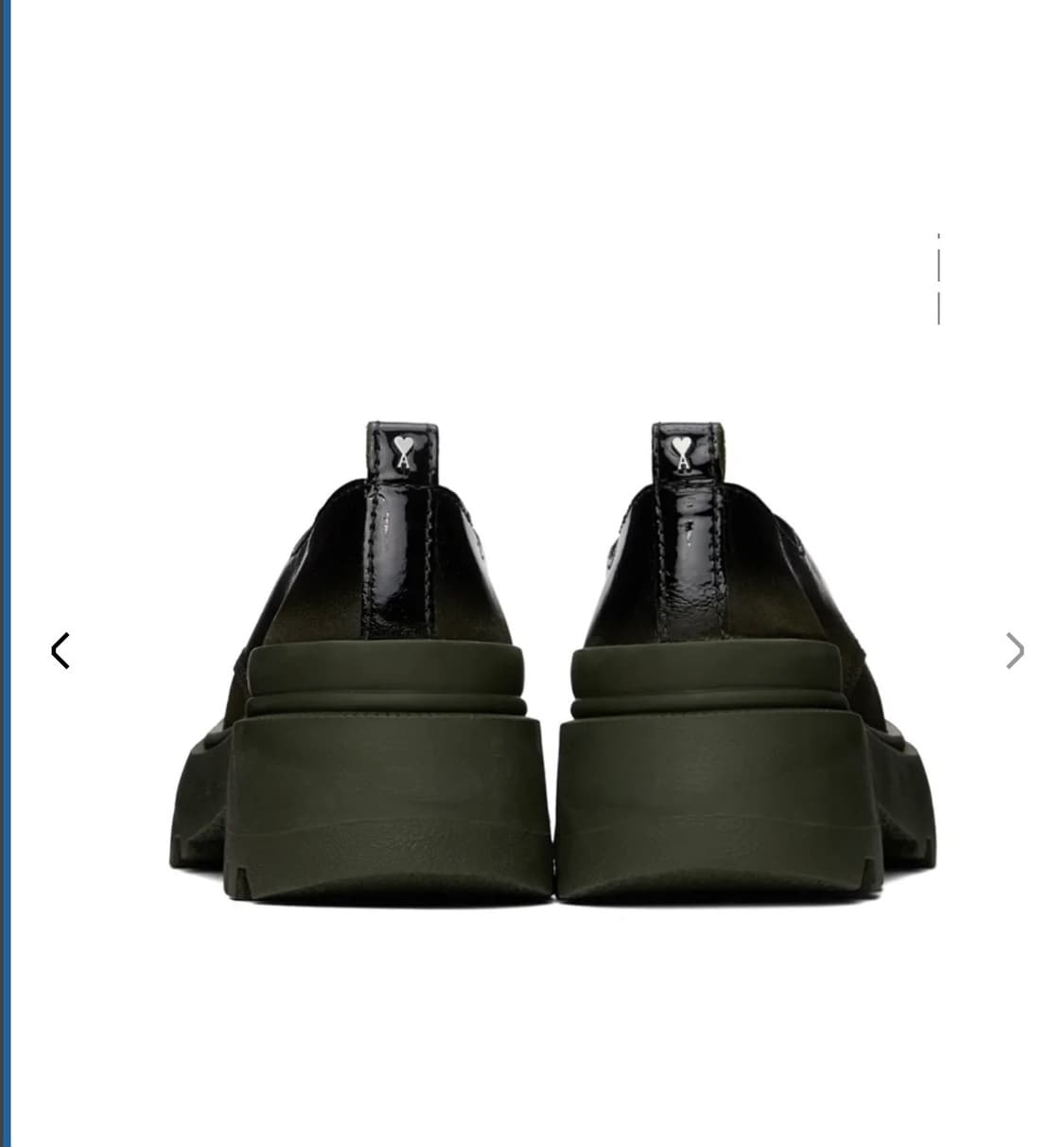 [정품/IT 44] 아미 파리스(Ami Paris) 럭 솔 더비 슈즈 ( 상품이미지3