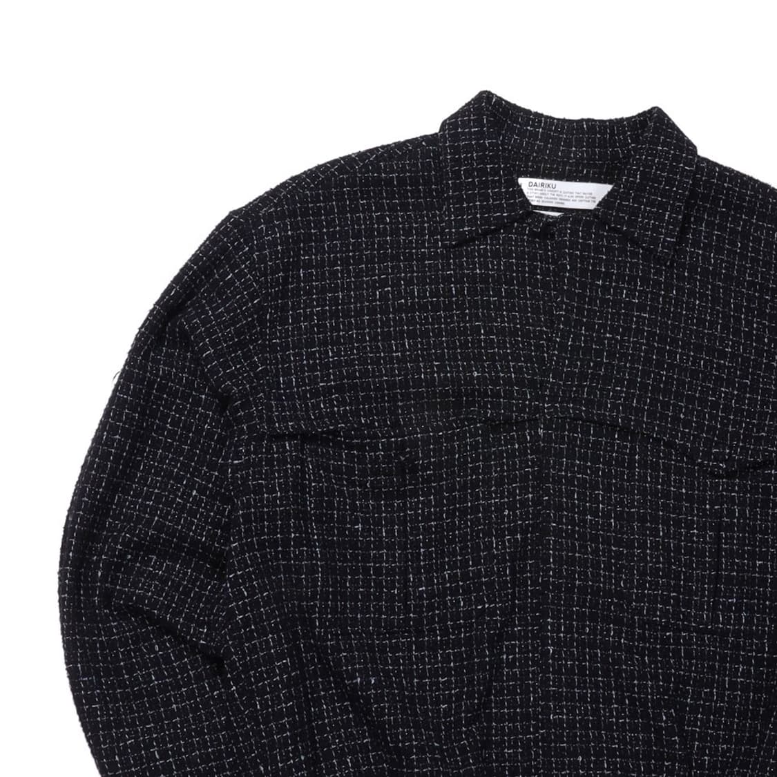 다이리쿠 Dairiku Tweed Mountain Rib Shirt 상품이미지2