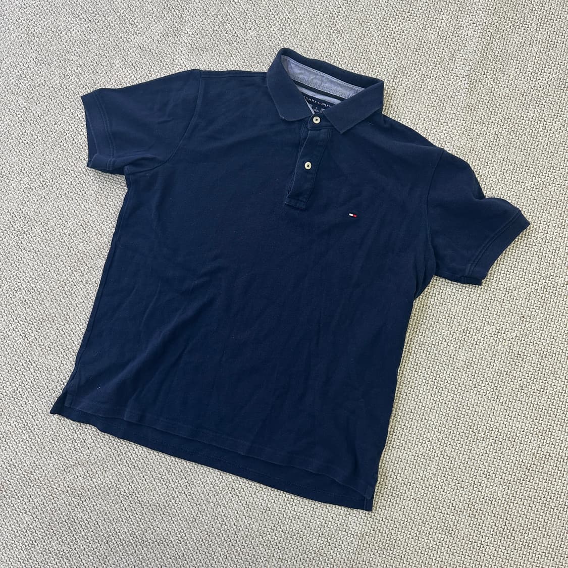 M 타미힐피거 피케 카라 반팔티셔츠 0416D 상품이미지1