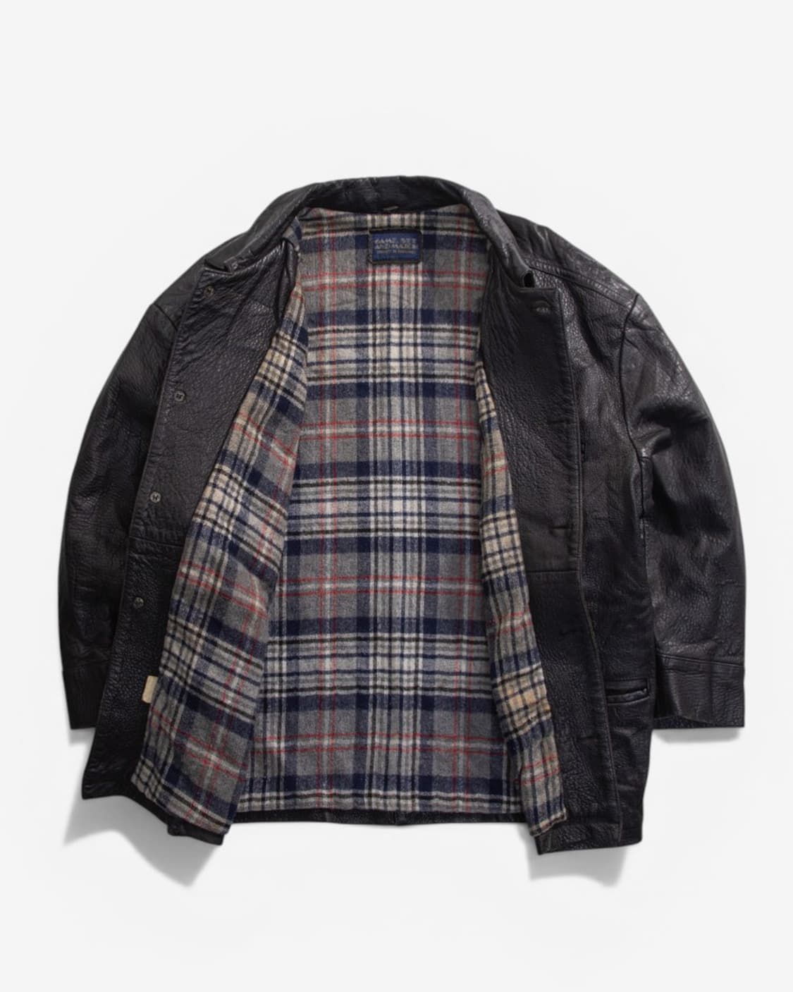 O-0319 Game set and match leather coat 상품이미지2