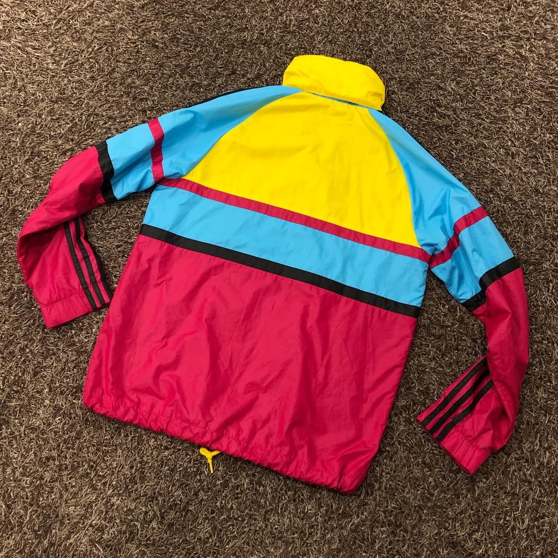 아디다스 컬러블록 윈드브레이커 바람막이 자켓 상품이미지4