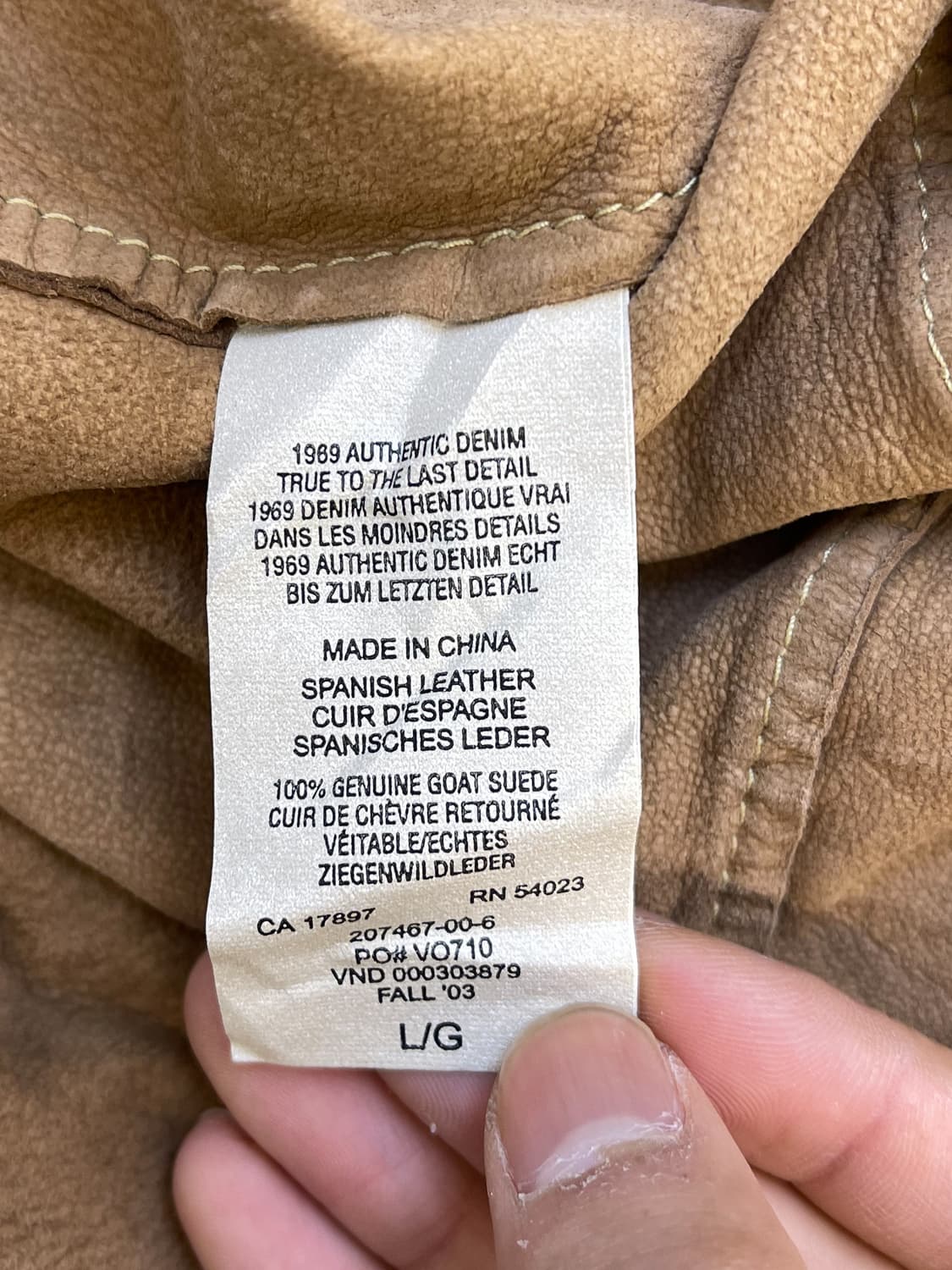 갭 투포켓 고트 레더 웨스턴 셔츠 상품이미지7