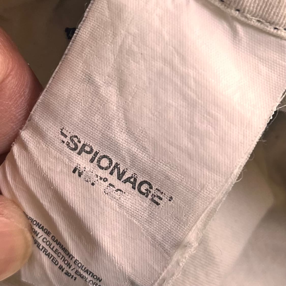 에스피오나지 챠콜 카고팬츠 SIZE L 상품이미지6