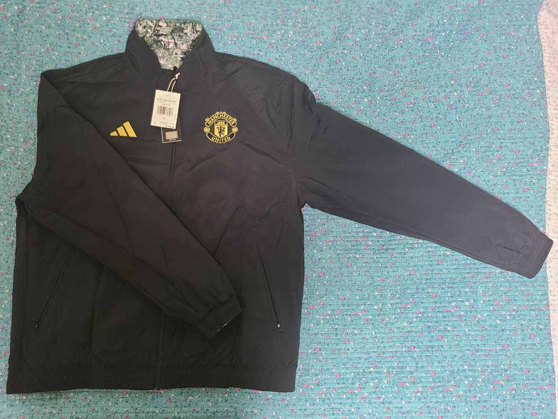 아디다스 맨유 스톤 로즈 앤섬 자켓 (US L) 상품이미지1