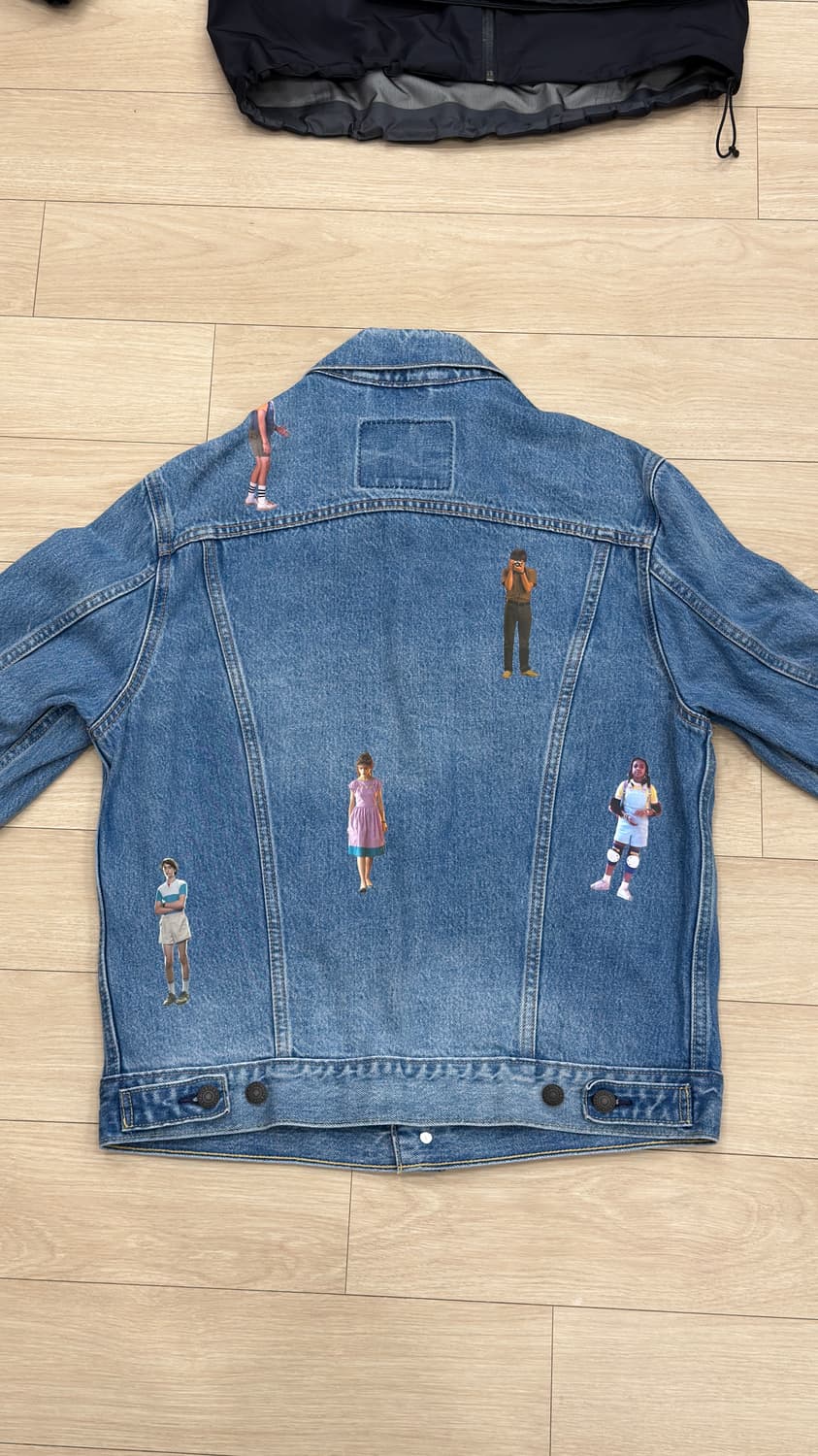 리바이스 X Stranger Things 청자켓 S 상품이미지6