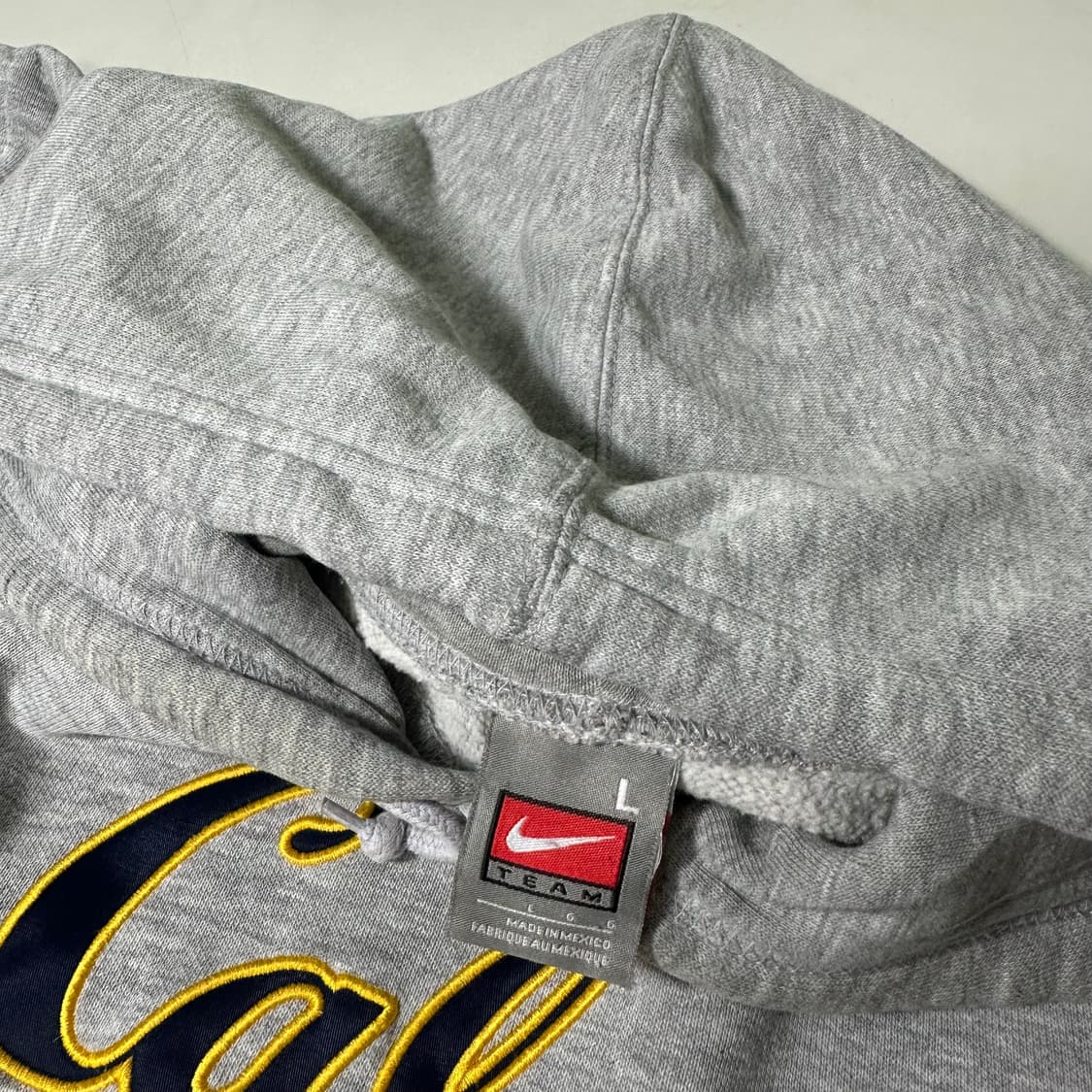L-XL 나이키 USA CAL 오버핏 그레이 스웻 후드티 상품이미지4