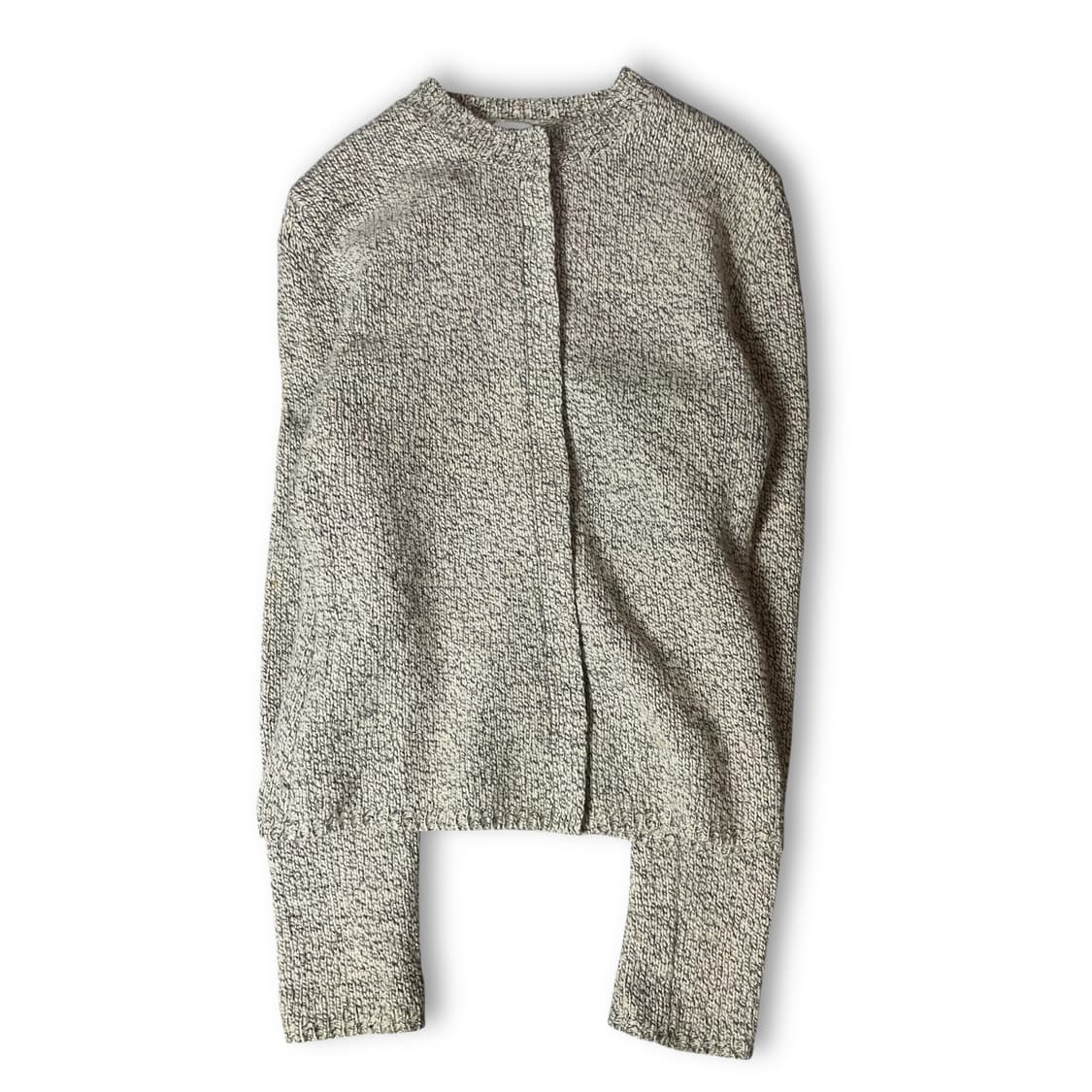 시스템 멜란지 히든버튼 긴팔 가디건 90  상품이미지1