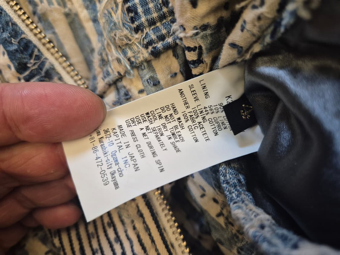 KAPITAL BORO LIBERTY JACKET 상품이미지10