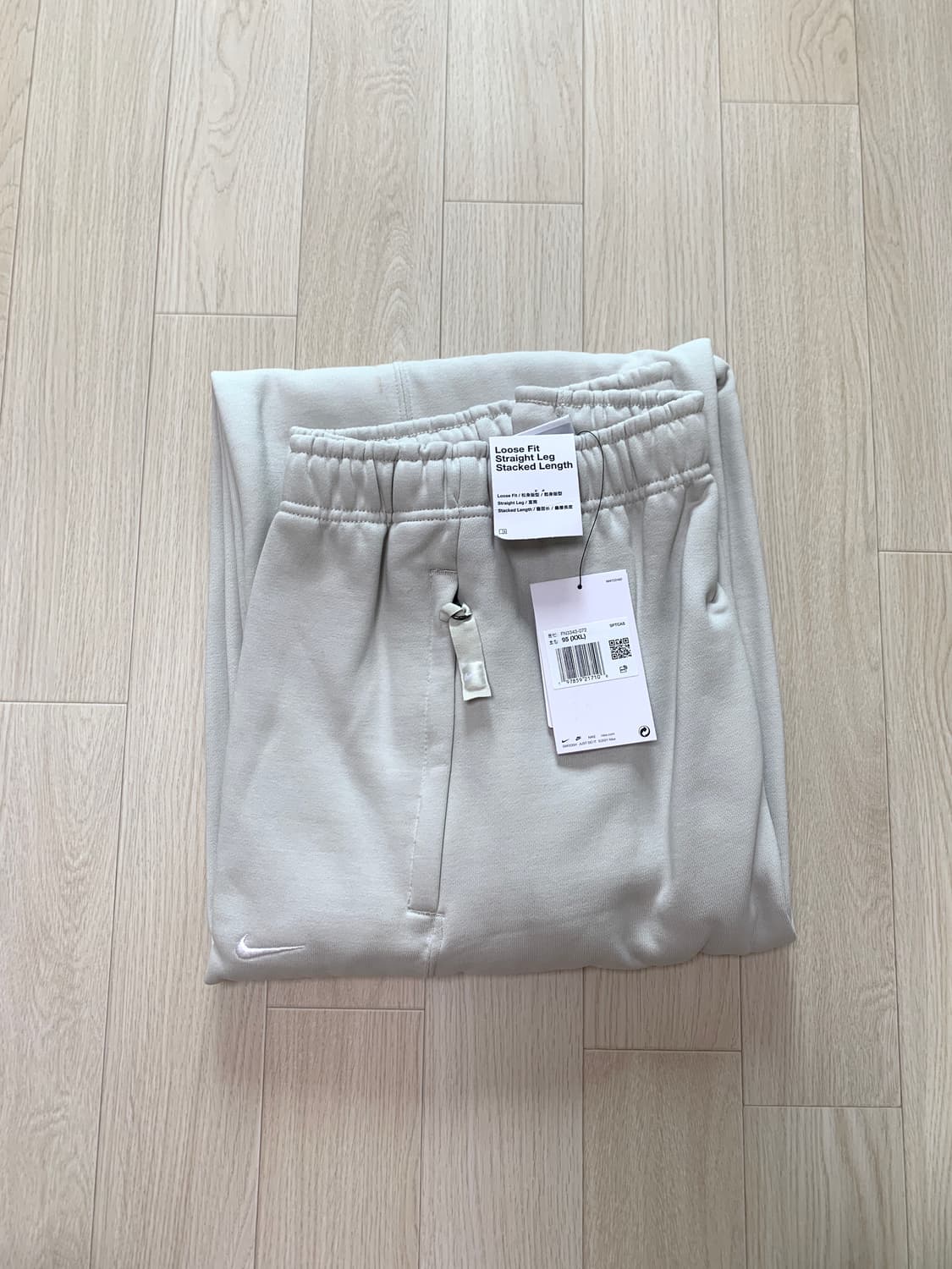 나이키 스우시 플리스 팬츠 새상품 상품이미지3