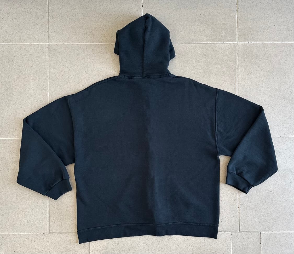 빈티지 러셀 후드집업 블랙 XL 상품이미지2