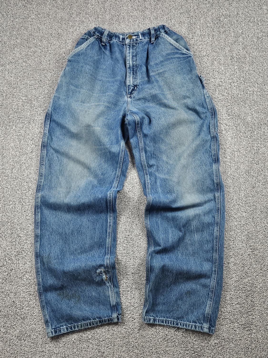 칼하트 밴딩 커스텀 데님 워크팬츠 ( 38 X 34 ) / 9975 상품이미지4