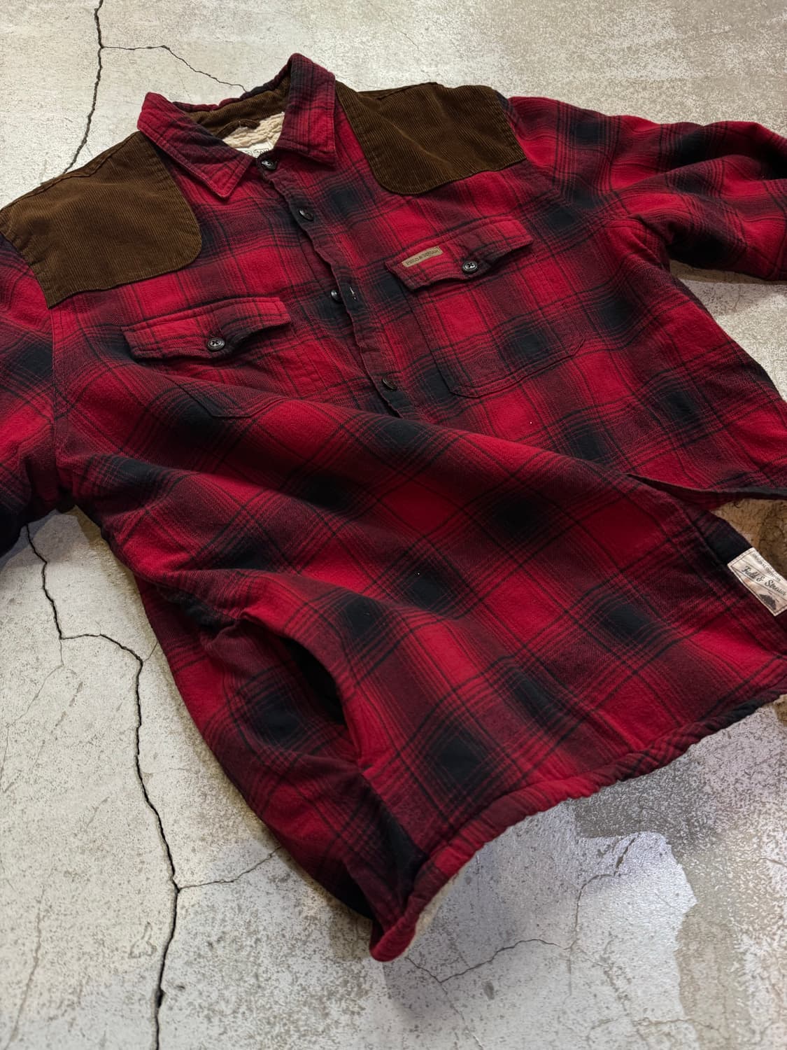 아메리칸빈티지 쉐르파 라이닝 웨스턴셔츠 상품이미지5