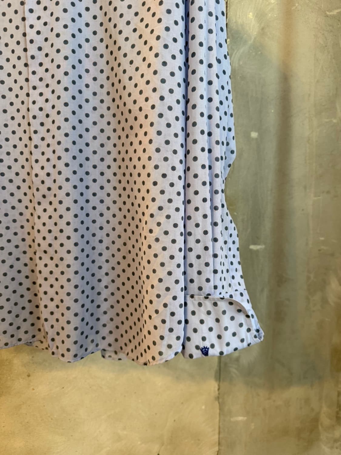 ASCOT CHANG 도트 드레스 셔츠 100 상품이미지8