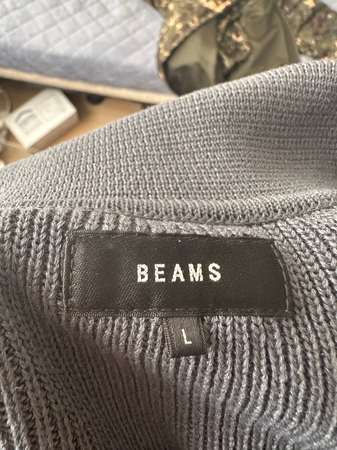 BEAMS 니트L 상품이미지1