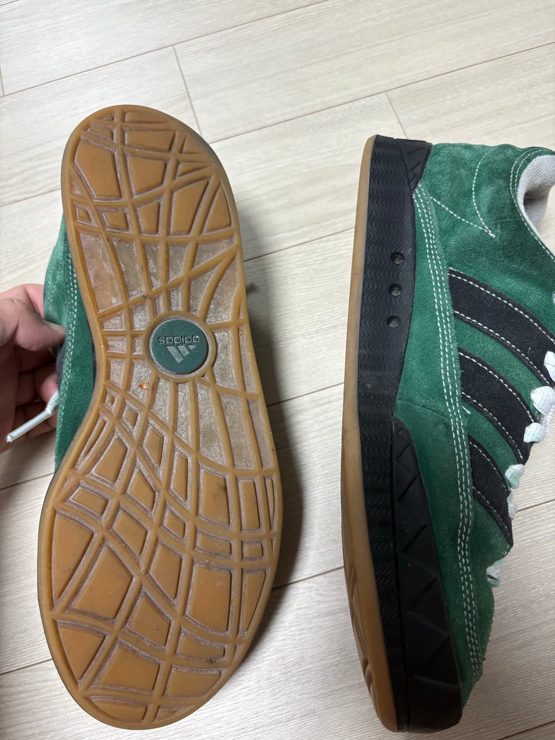 아디다스 ynuk 다크그린 코어블랙 260mm 상품이미지2