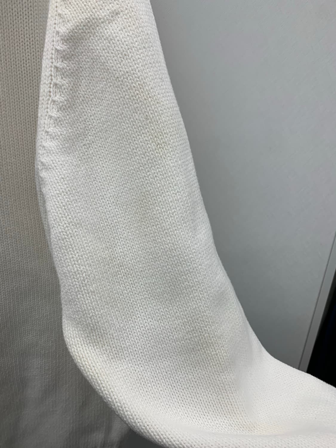 폴로 랄프로렌 화이트 오버핏 니트 상품이미지7