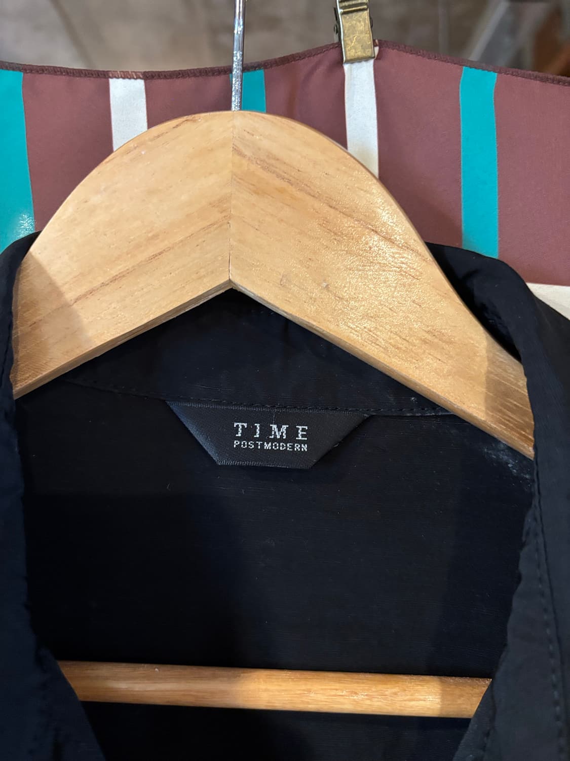 TIME 블랙 여성용 반팔셔츠 상품이미지2