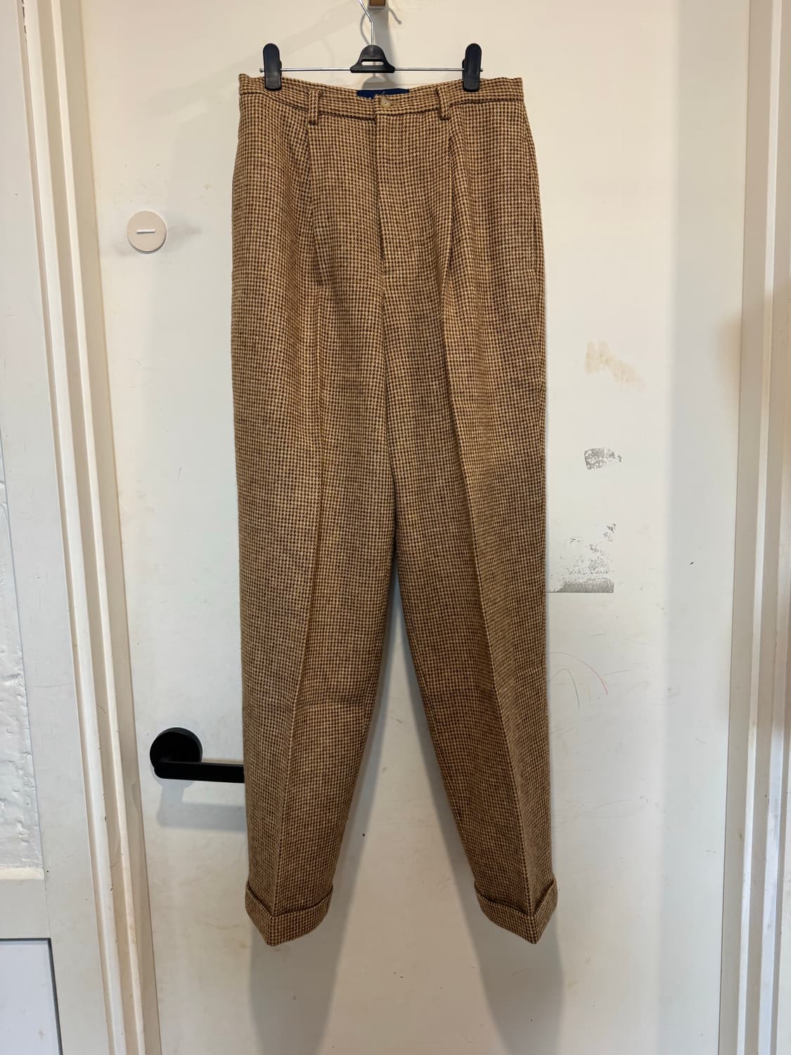 polo 폴로 체크 울 팬츠 상품이미지1