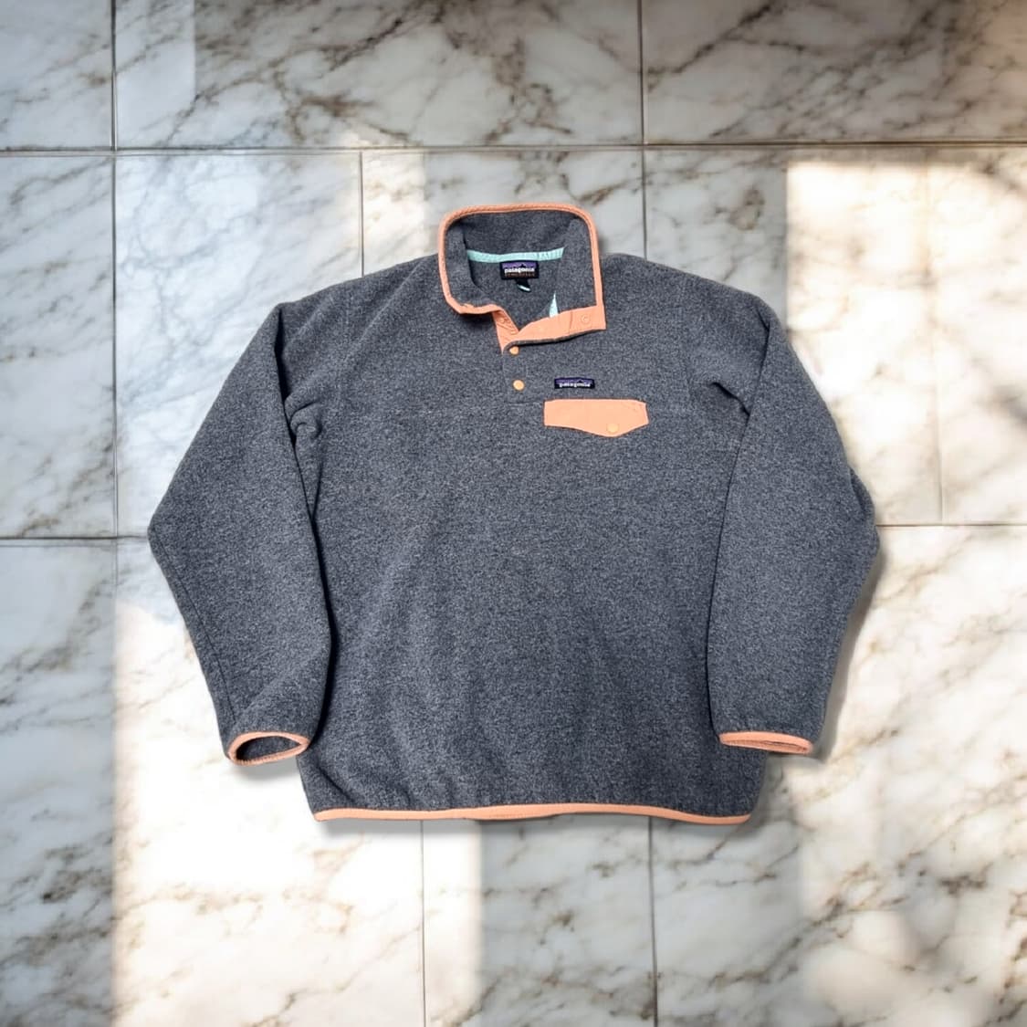 맨즈L) 파타고니아 신칠라 그레이 남자 플리스 상품이미지8