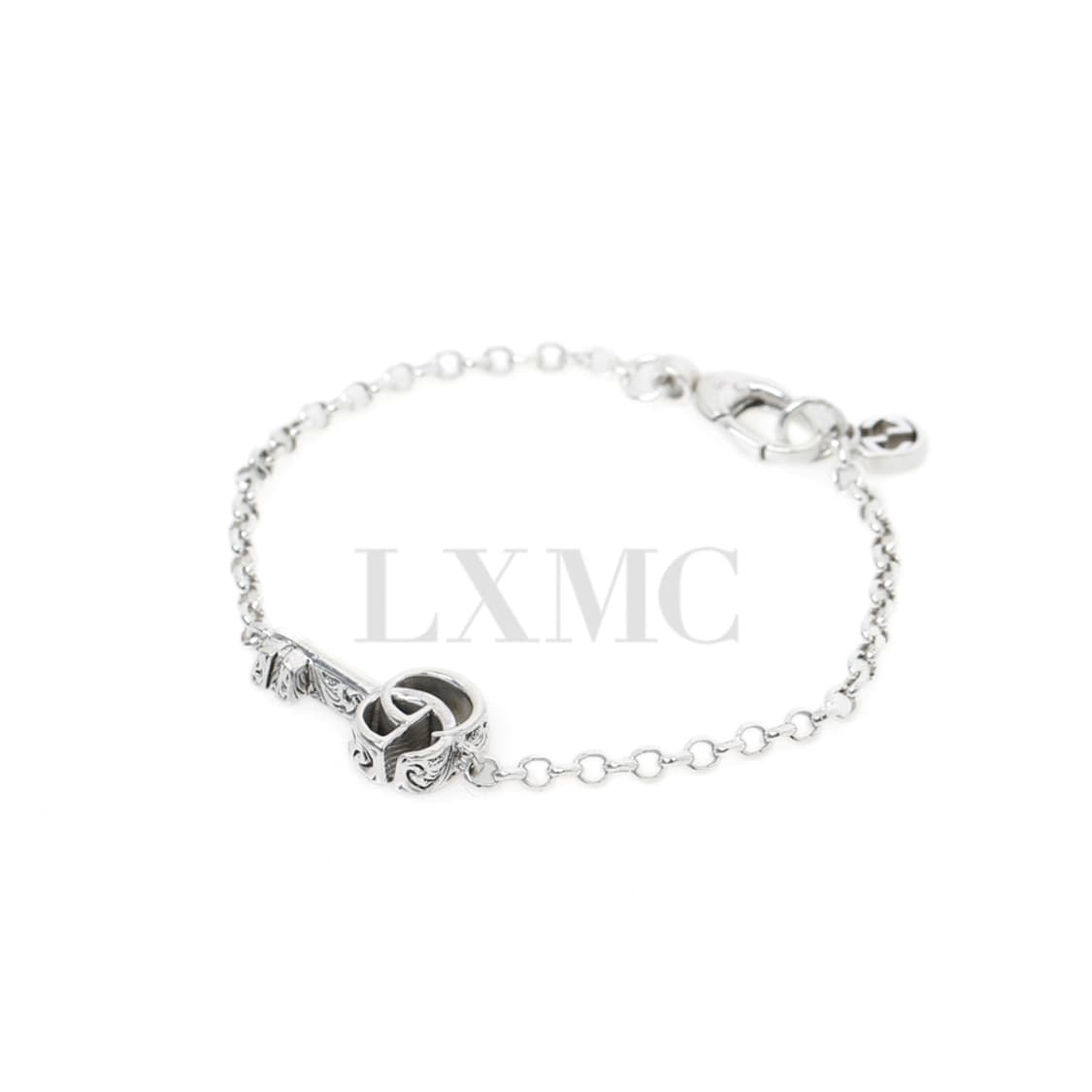 구찌 더블 G 키 팔찌 열쇠 실버 브레이슬릿 16호 632207 상품이미지2