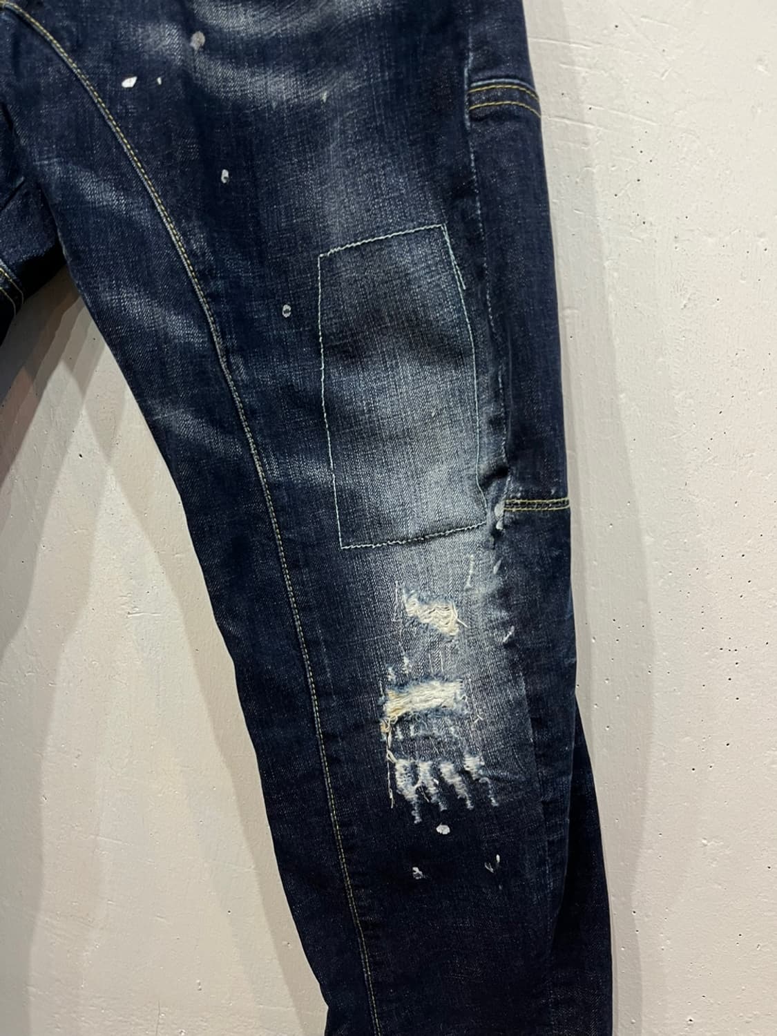 디스퀘어드2 페인팅 디스 데님팬츠 32 상품이미지4