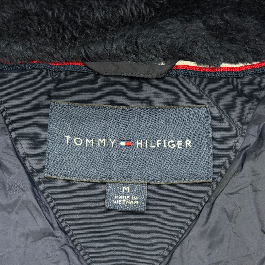 타미힐피거 테디 플리스 후리스 자켓 네이비 M 상품이미지4