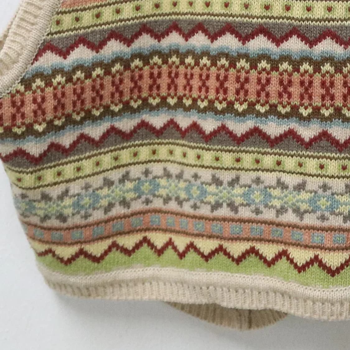 MELROSE 에스닉 울 앙고라 혼방 니트베스트 62300 상품이미지7