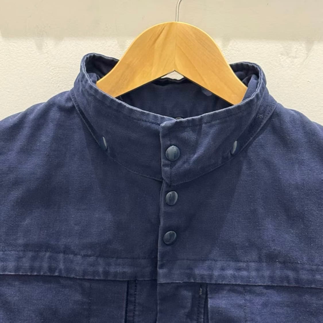 50s-80s 프렌치 워크자켓 (선 페이드 / 스탠드 카라) 상품이미지6