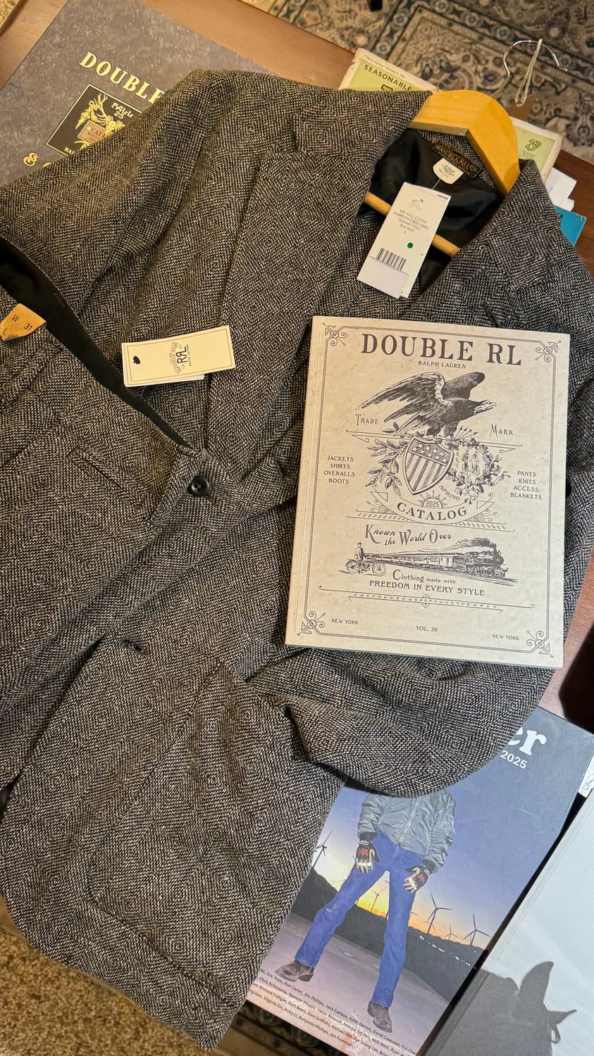 RRL 코튼 울 2피스 셋업 상품이미지8