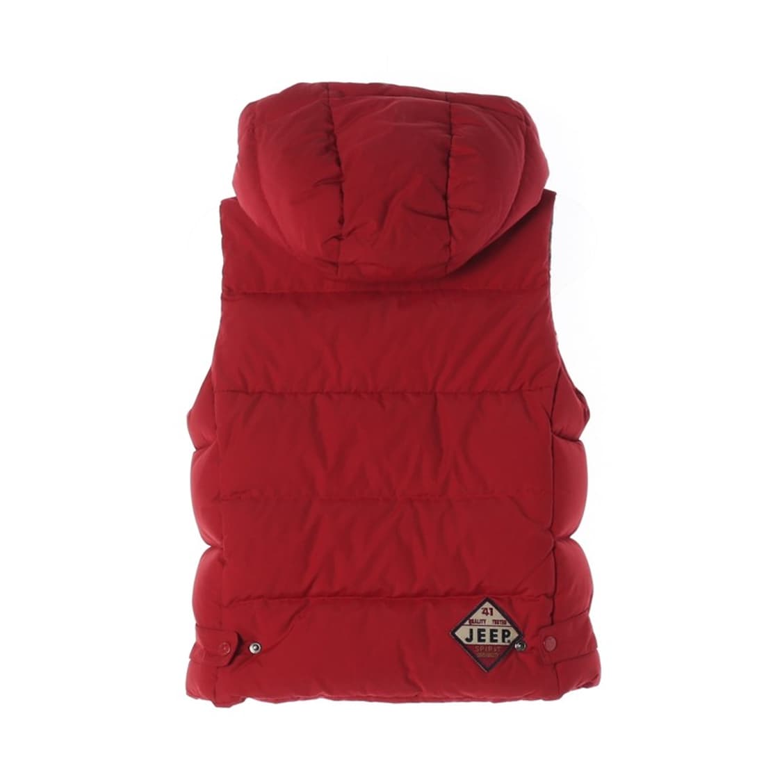 Jeep 노르딕 패턴 베어 패치 덕다운 베스트 S 상품이미지3