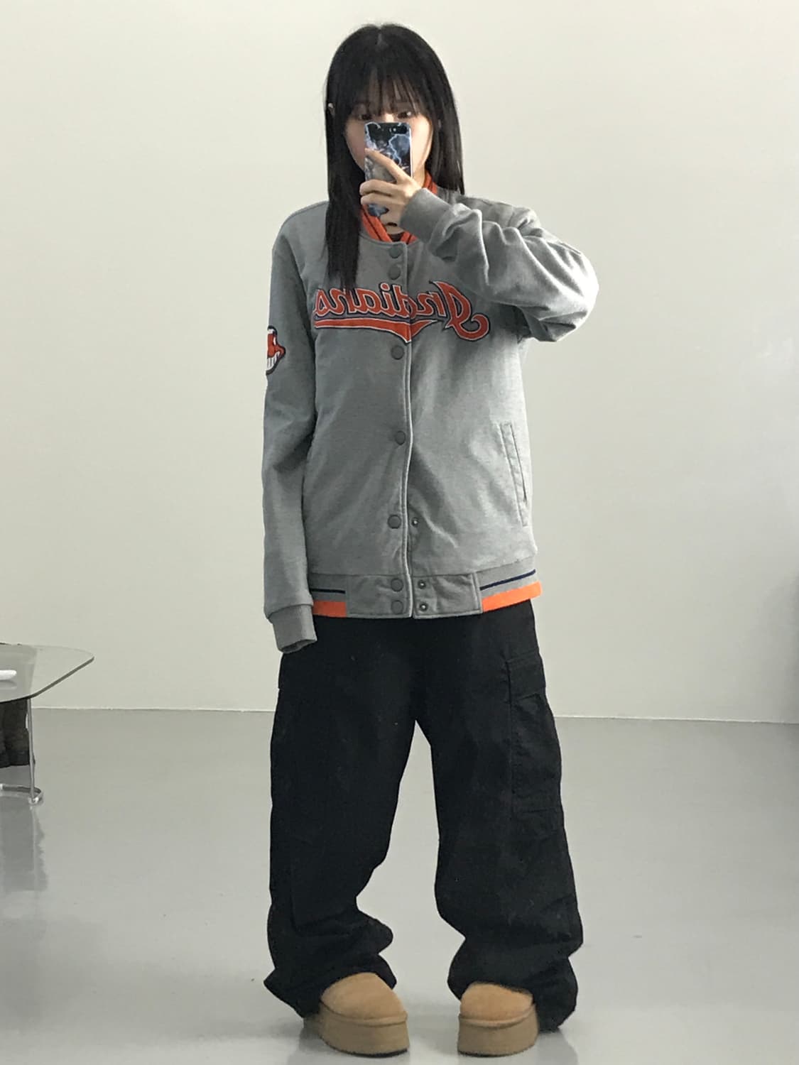 MLB 인디언스 바시티자켓 상품이미지2