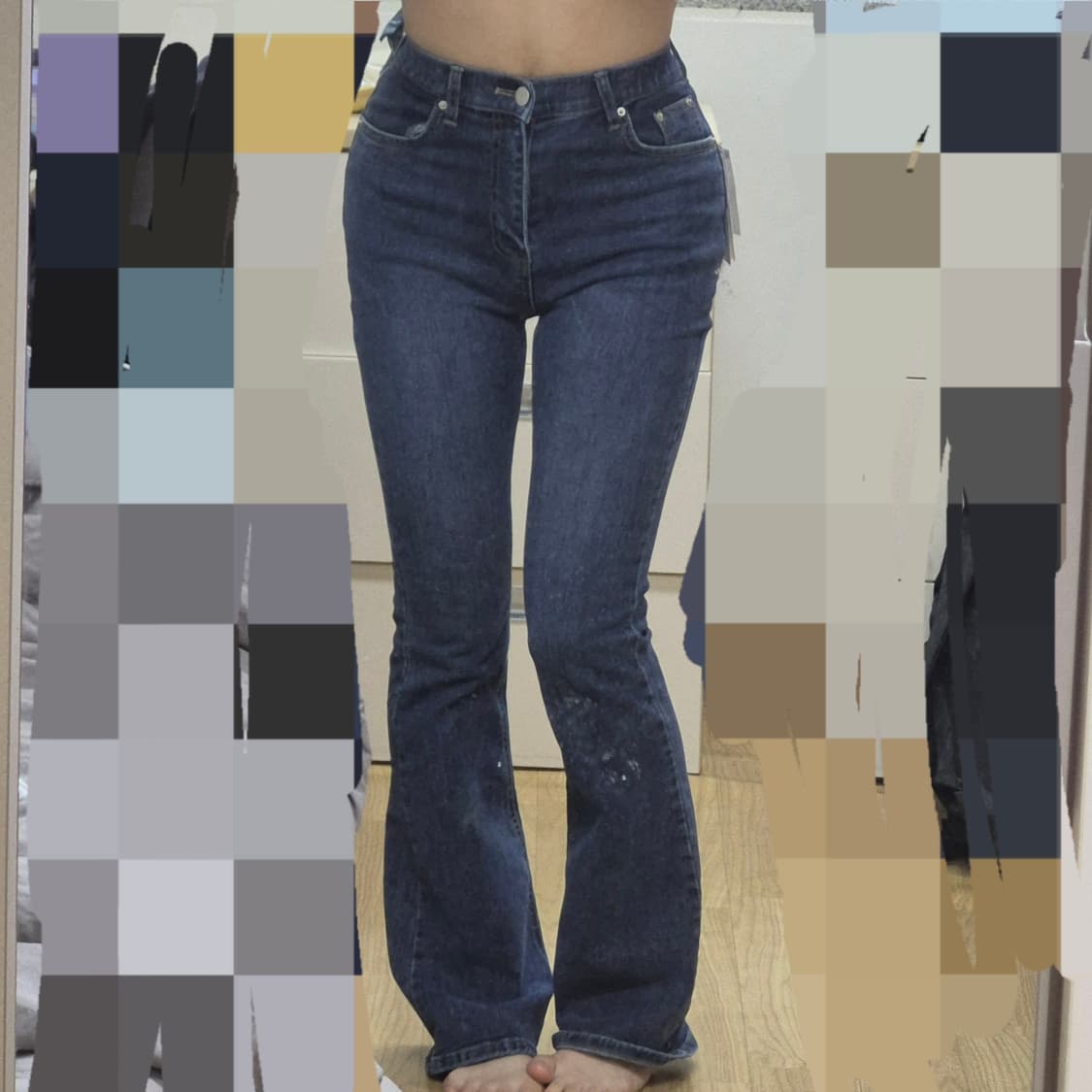 카인다미 진청 골반뽕 부츠컷 s 상품이미지1